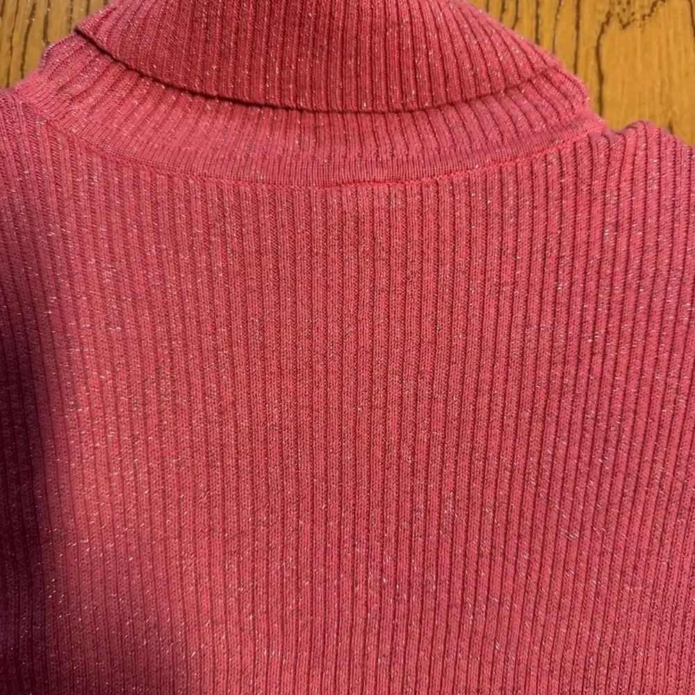 Gap sparkle cowl neck sweater size small - Picture 7 of 8